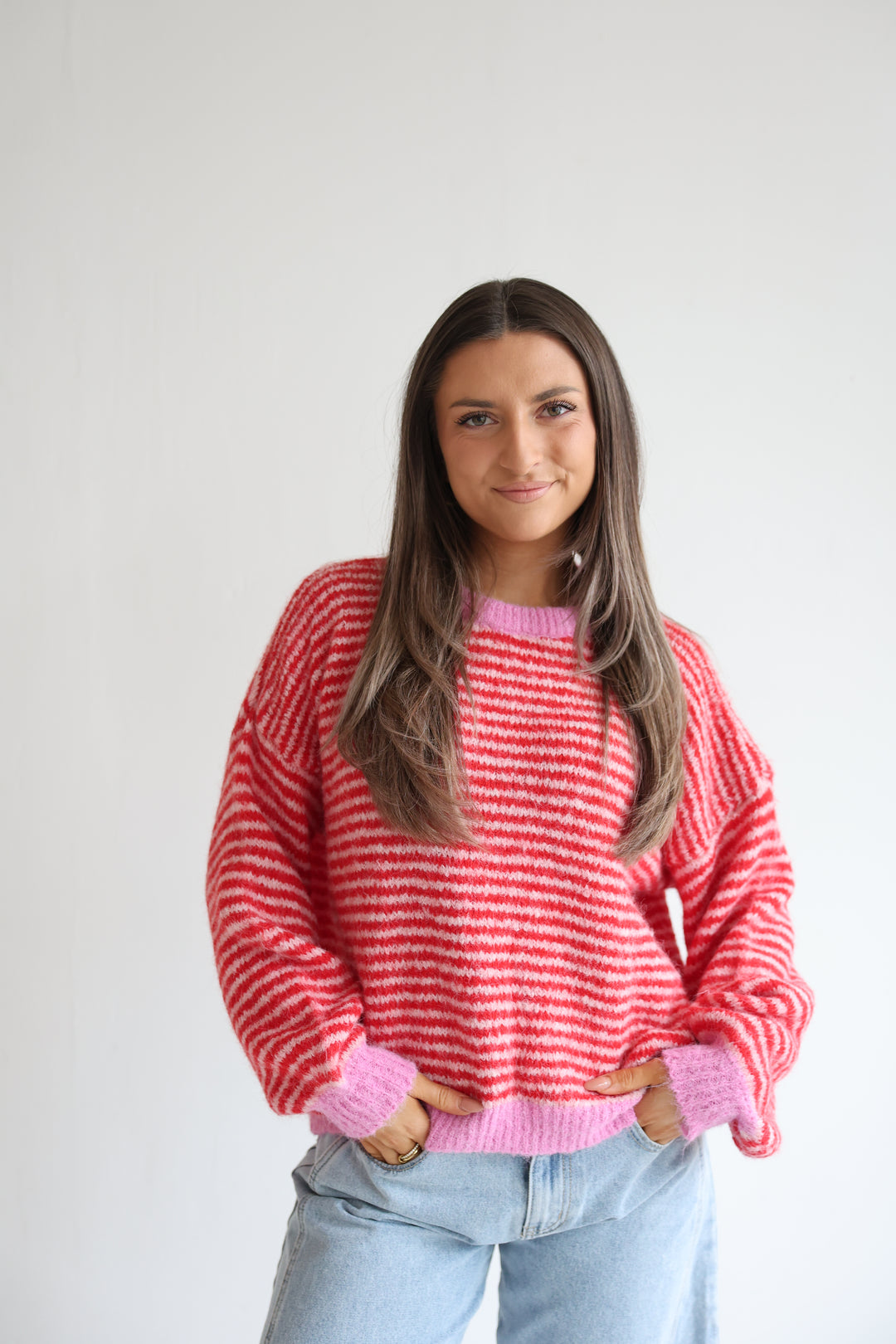 Gestreifter Pullover Moodline Knit