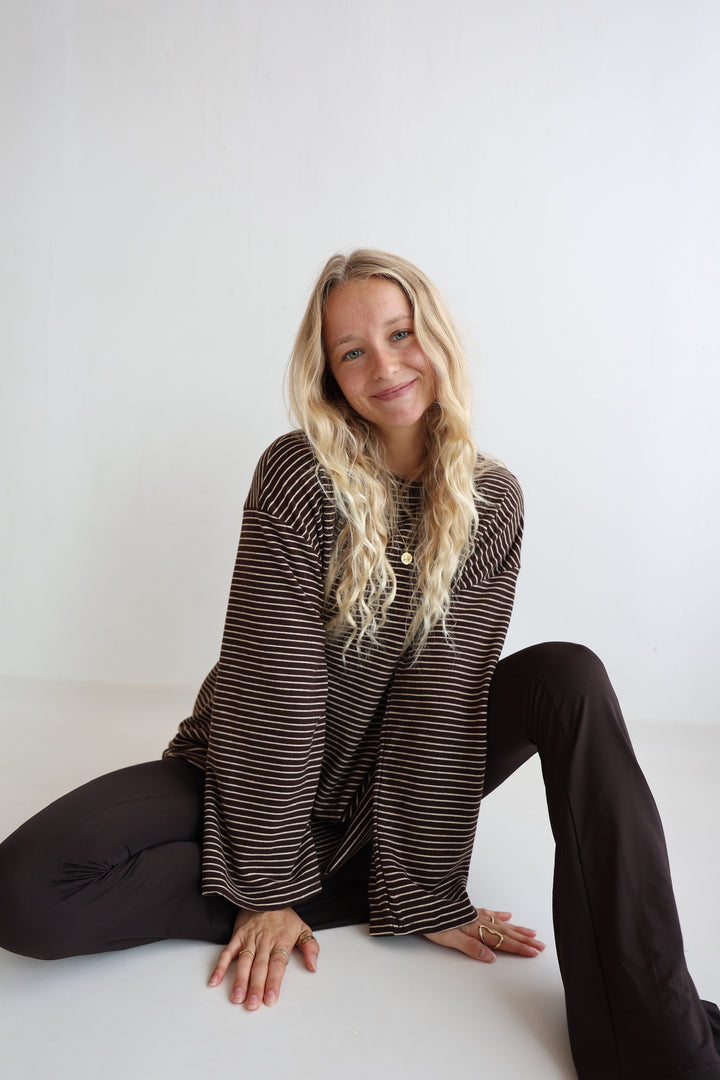 Gestreiftes Longsleeve Striped Soul