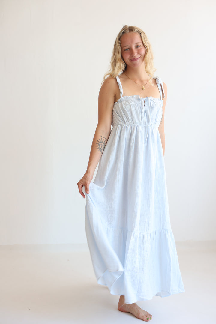 Pastel Musselin Summer Dress