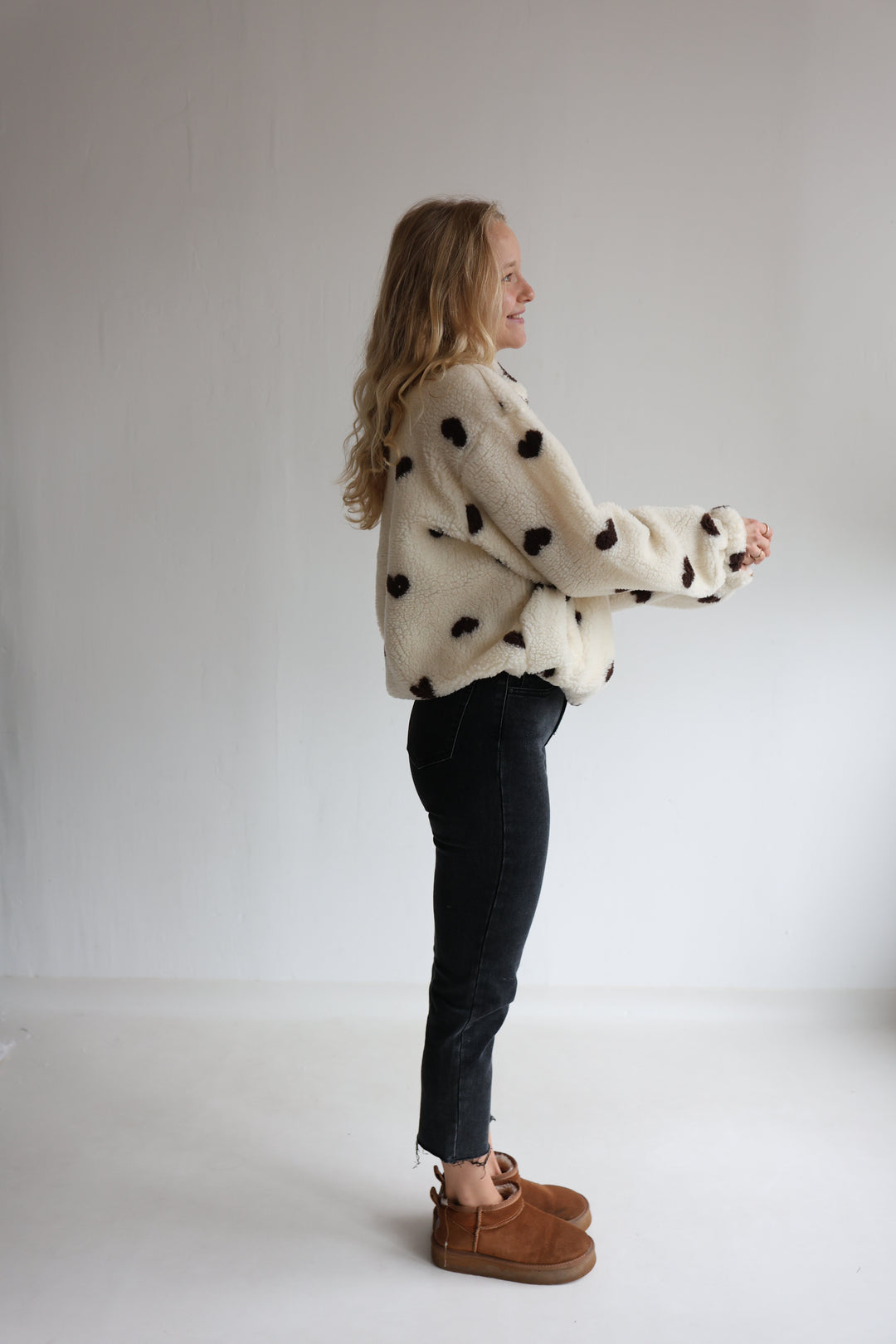 Teddy Zipper Warm Heart