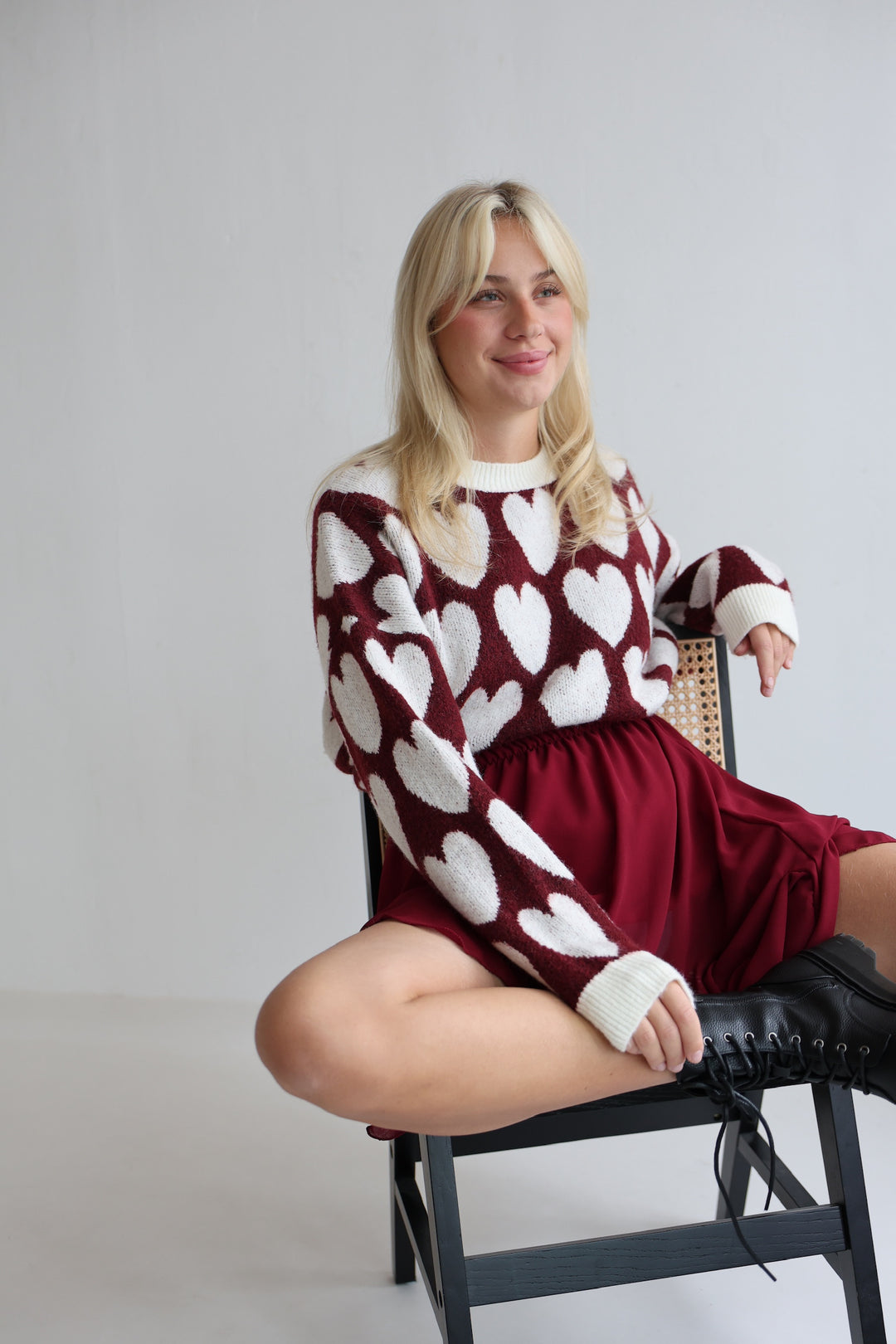 Pullover December Heart