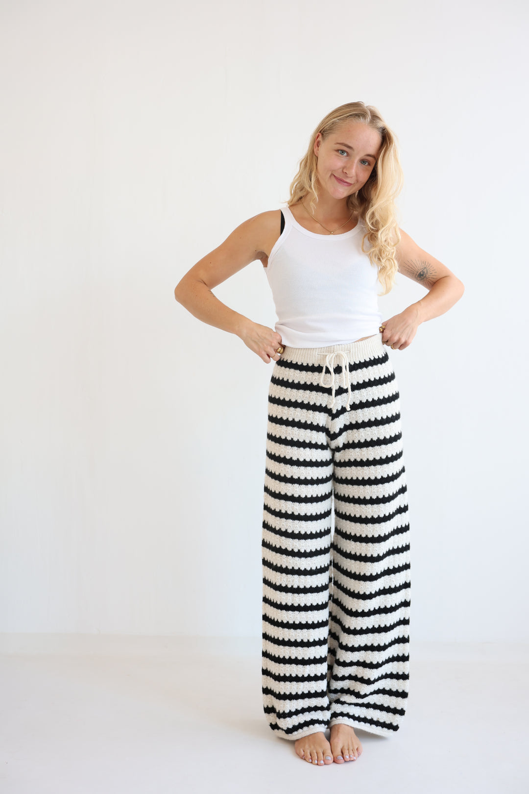 Summer Knit Pants Holly
