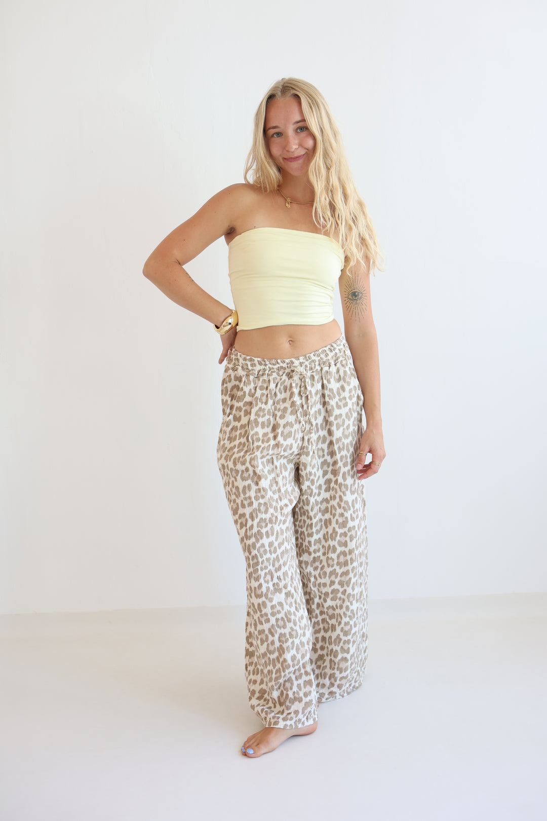 Musselinhose Timeless Leopard
