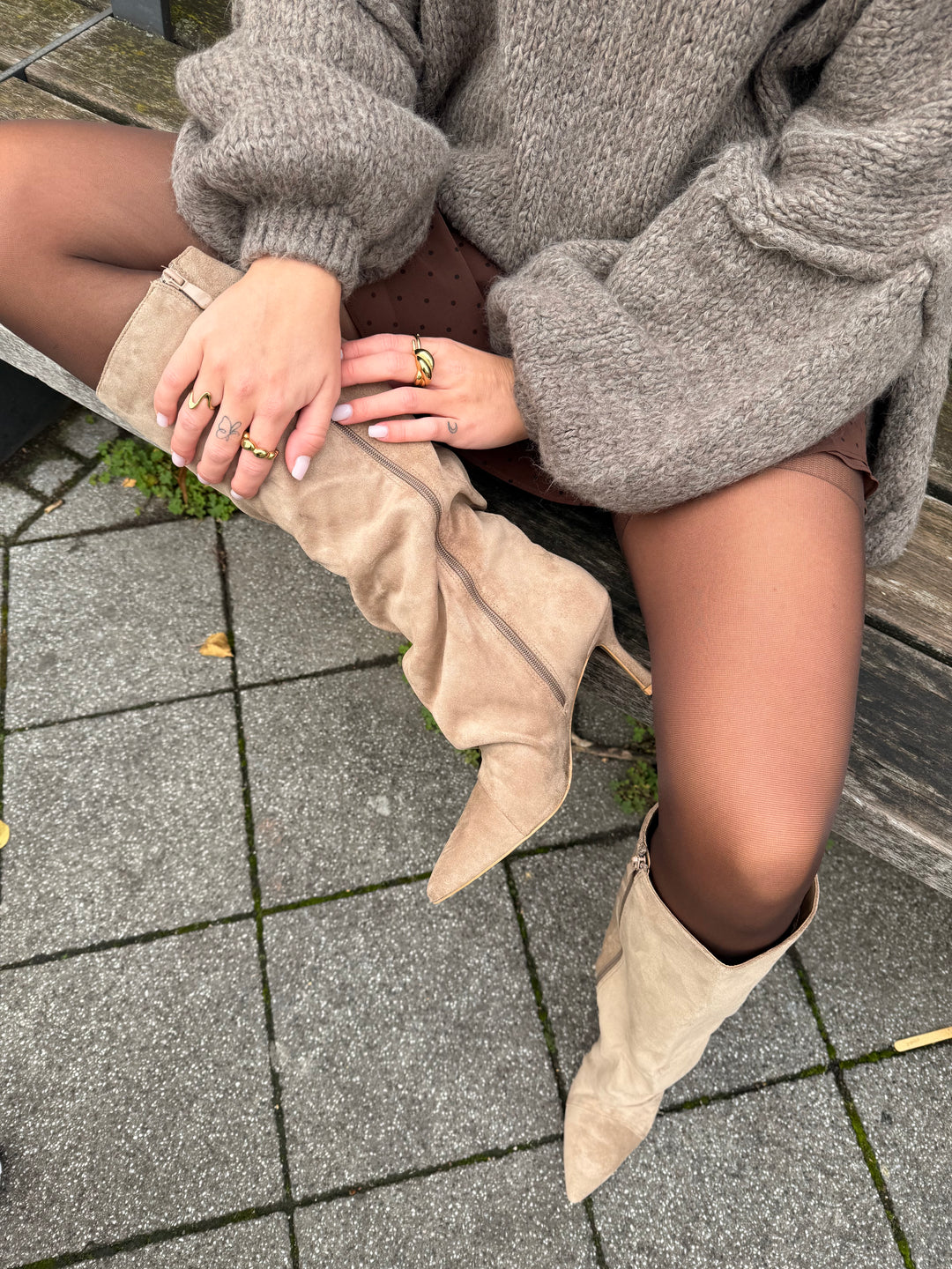 Stiefelette Velvet Touch