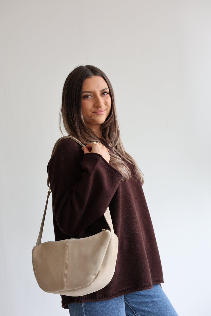 Wildledertasche Maple