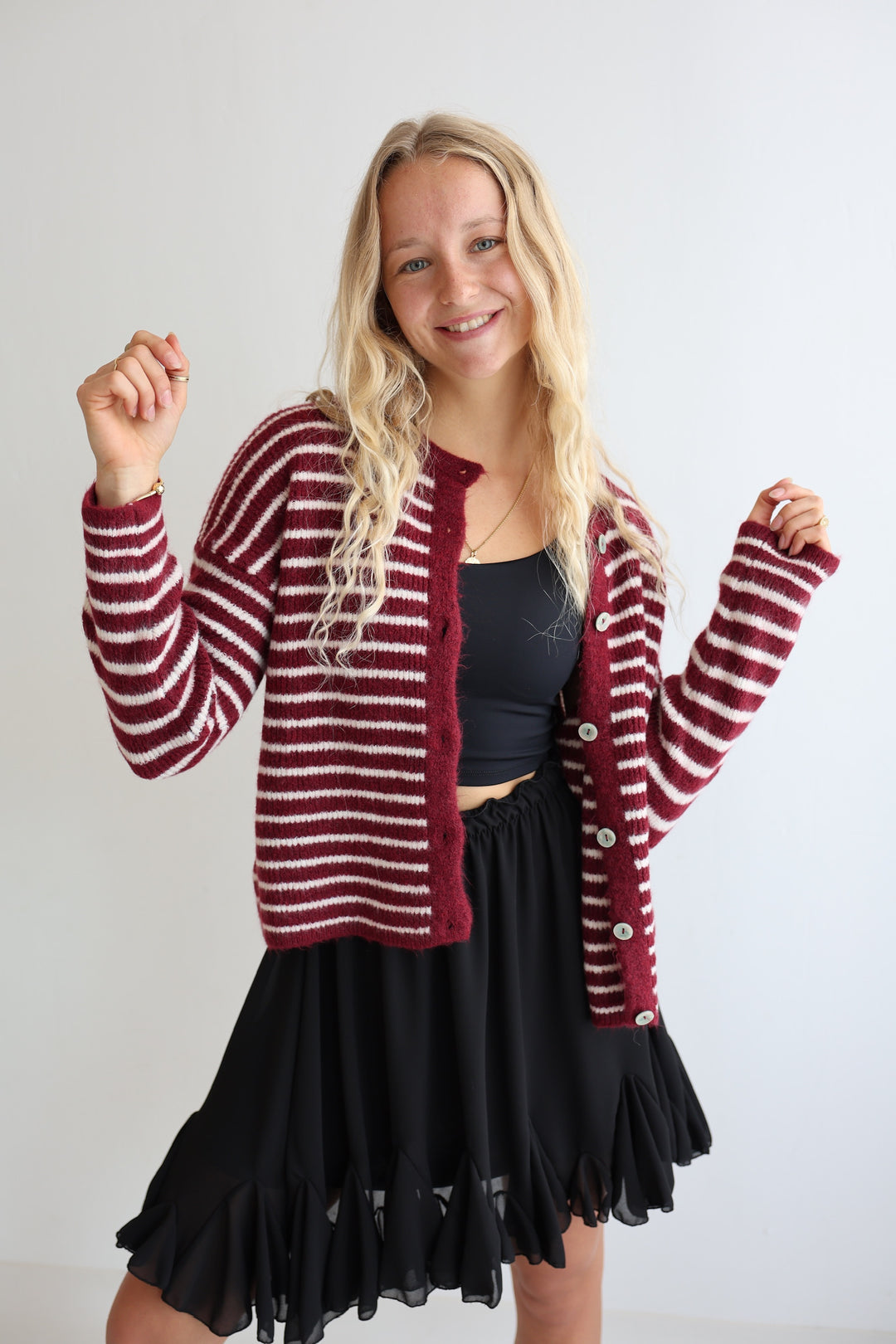 Gestreifter Cardigan Josephine