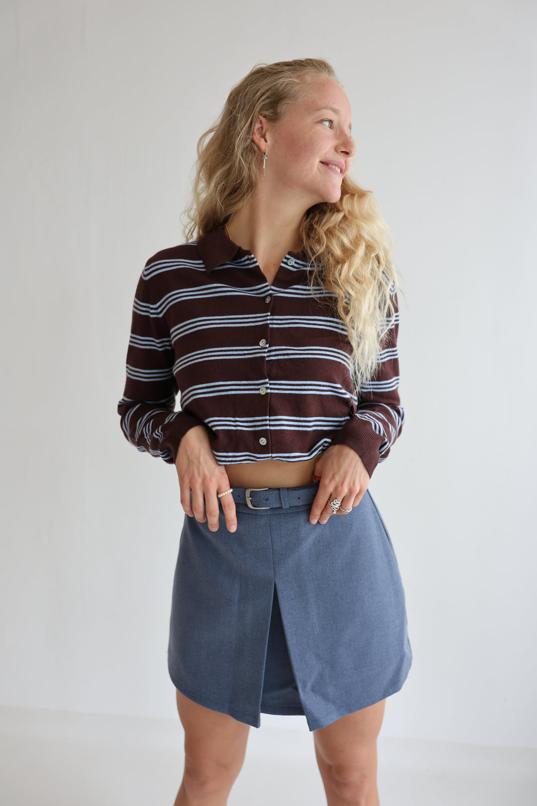Long Striped Polo Ella