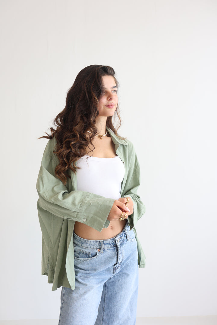 Classic Oversized Cotton Hemd