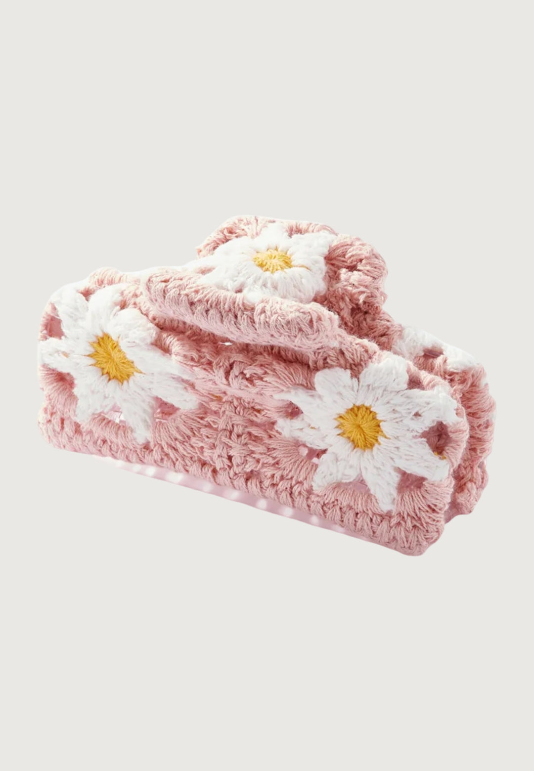 Floral Crochet Hair Clip