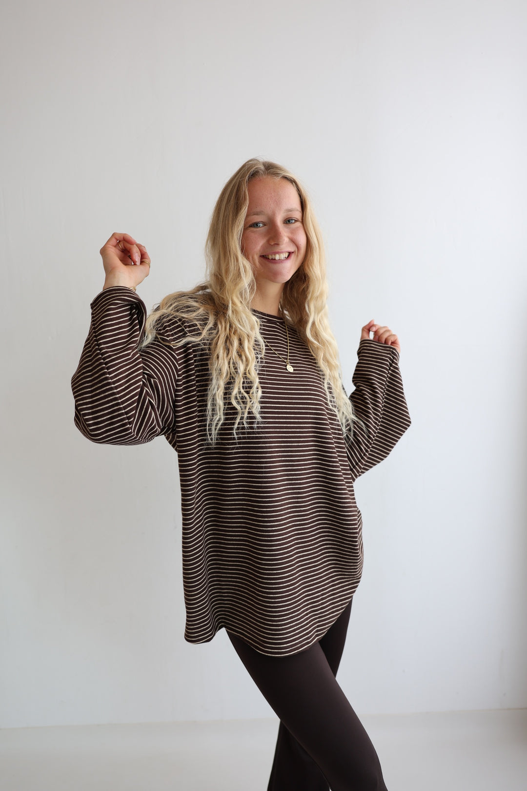 Gestreiftes Longsleeve Striped Soul