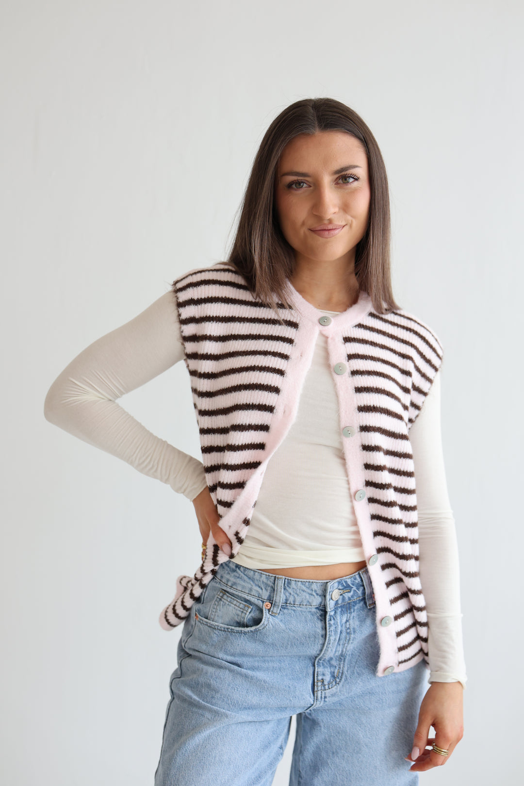 Gestreifte Weste Josephine