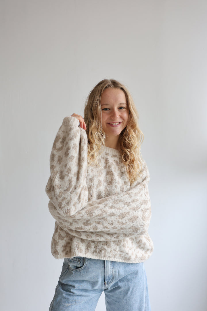 Soft Leopard Knit
