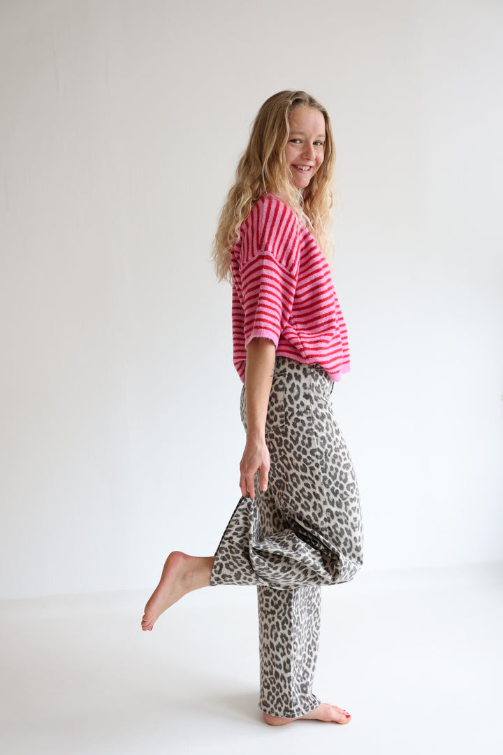 Short Wide Leg Jeans Leo Love