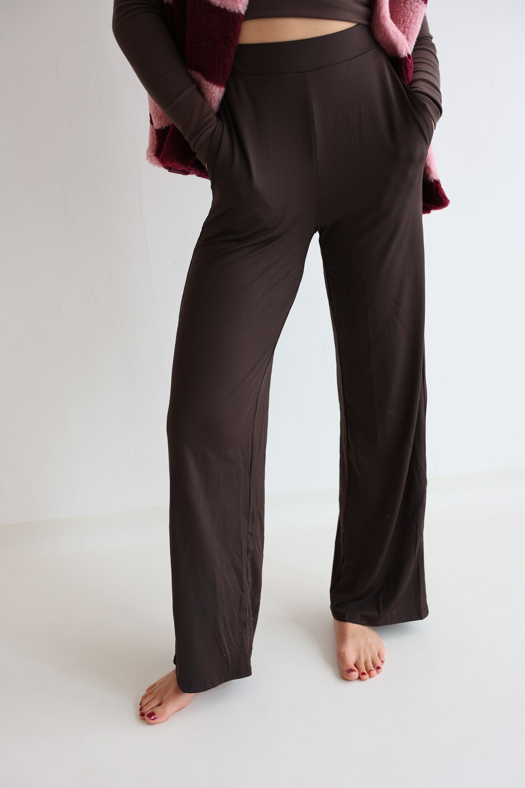 Lockere Hose aus Viskose Cassy