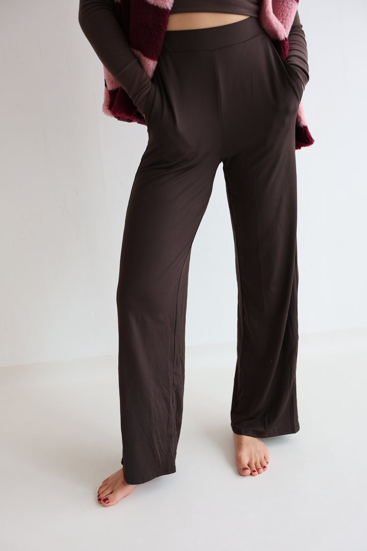 Lockere Hose aus Viskose Cassy