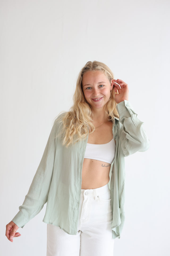 Oversize Viskose Bluse Luna