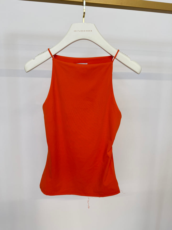 TOP MIT SPAGHETTITRÄGERN FENJA ORANGE GR.S/36 (B-WARE)