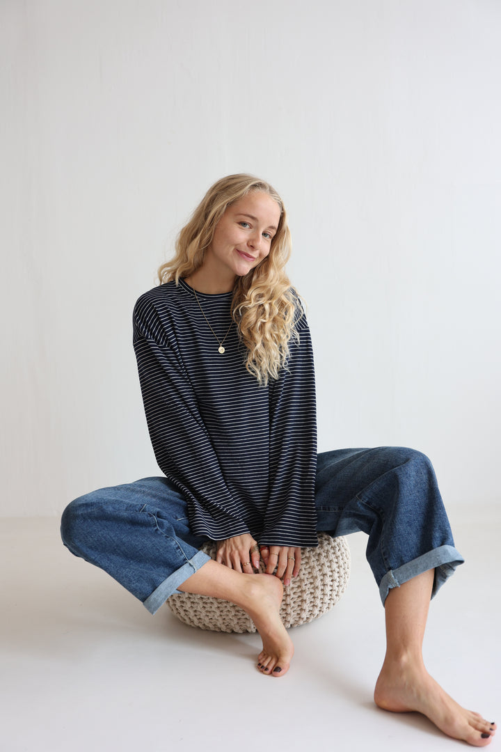 Sunday Stripe Longsleeve