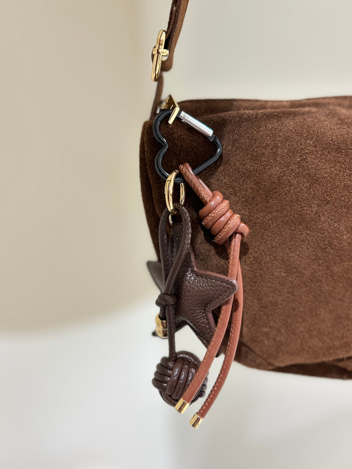 Bag Charm Mocca Star