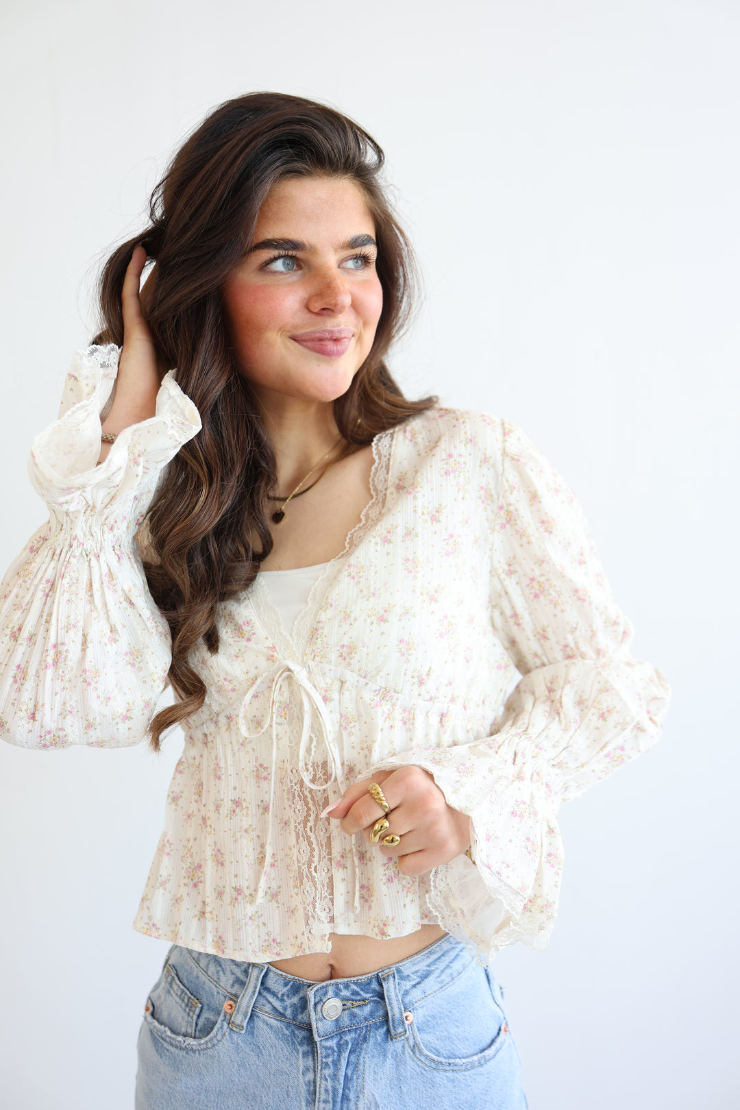 Ruffled Romantic Blouse