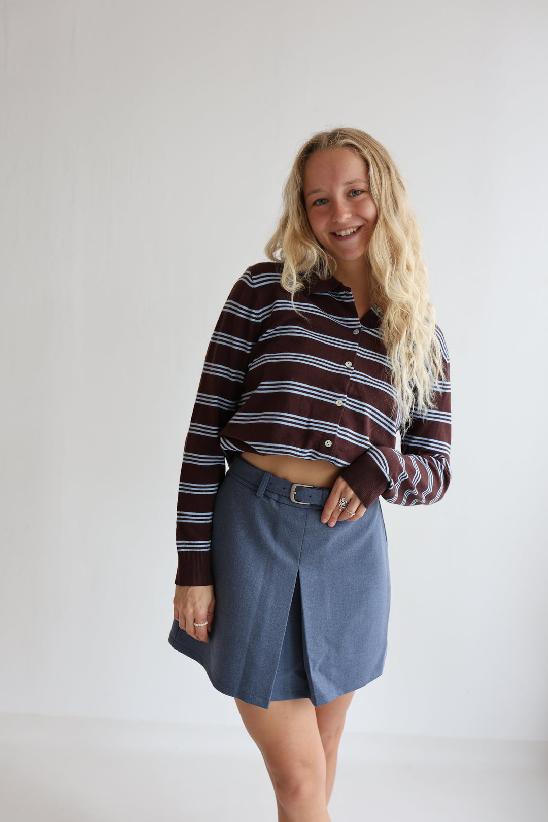 Long Striped Polo Ella