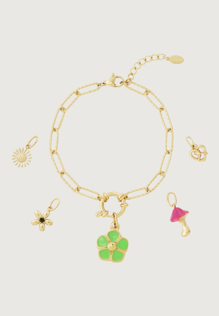 DIY Armband Green Wish