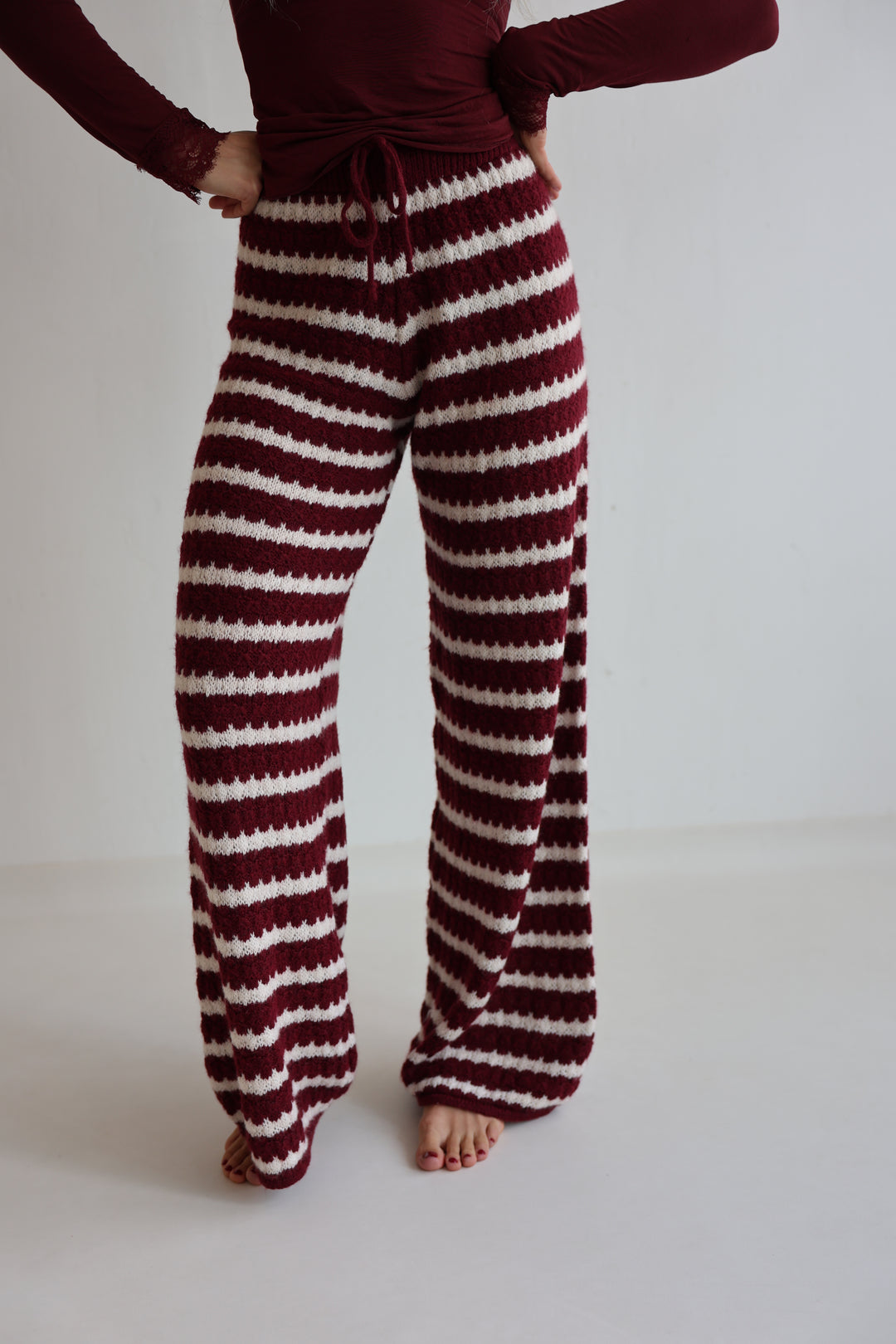 Summer Knit Pants Holly