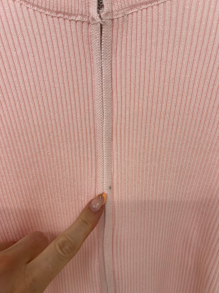 RIPPED ZIP-UP CARDIGAN (B-WARE)