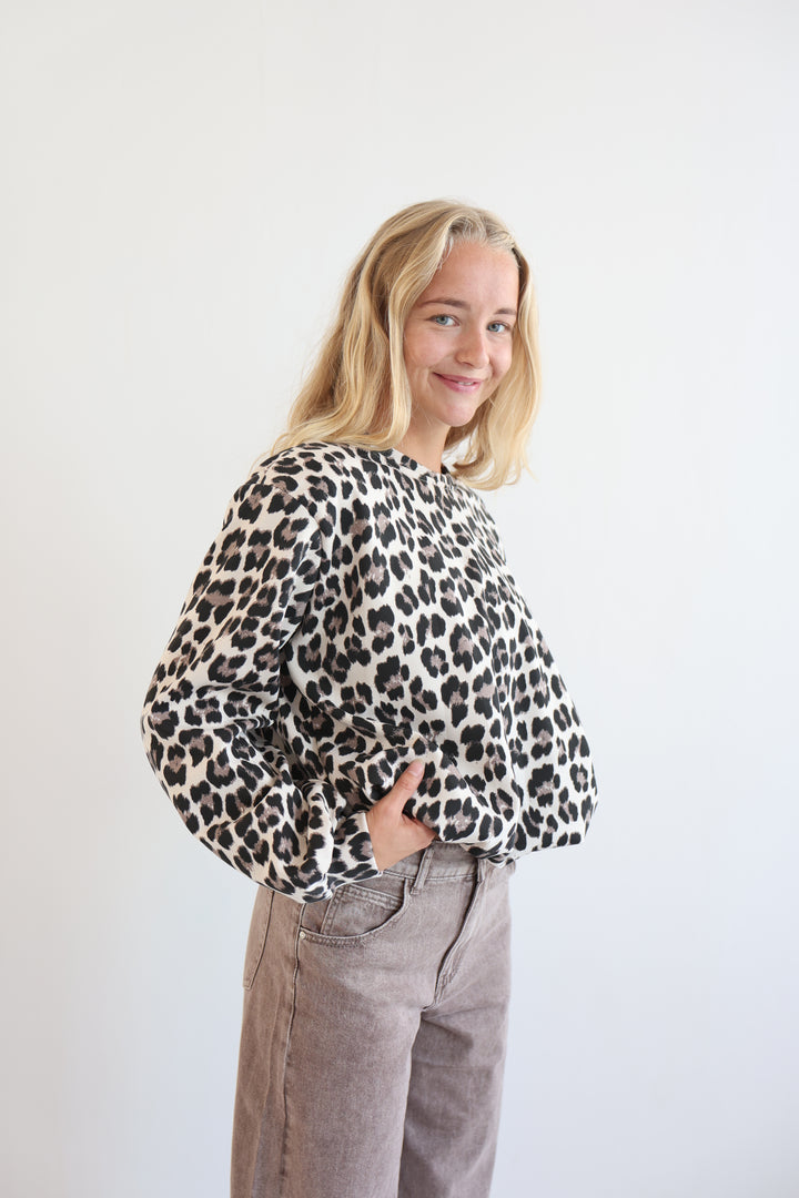 Wildprint Weekend Sweater