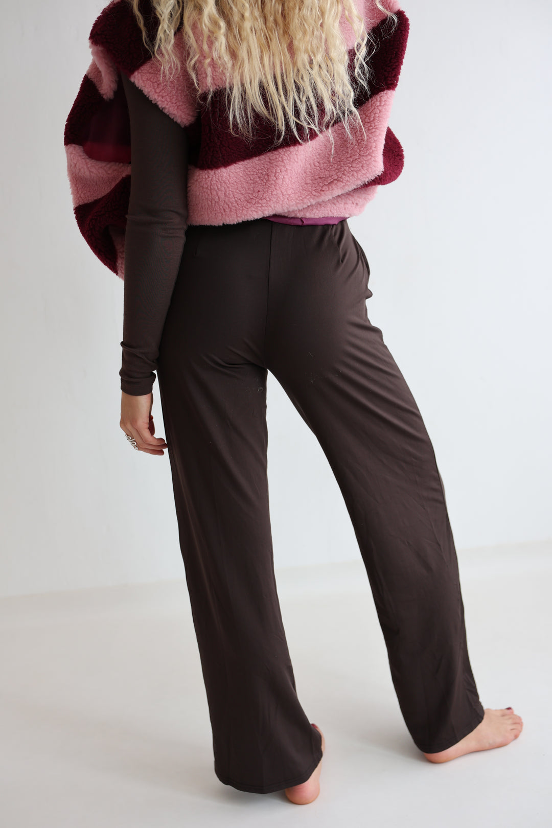 Lockere Hose aus Viskose Cassy