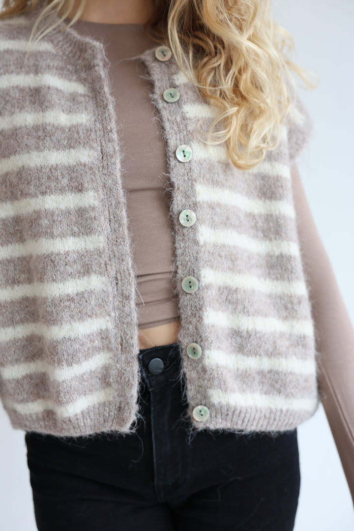 Gestreifte Weste Cosima