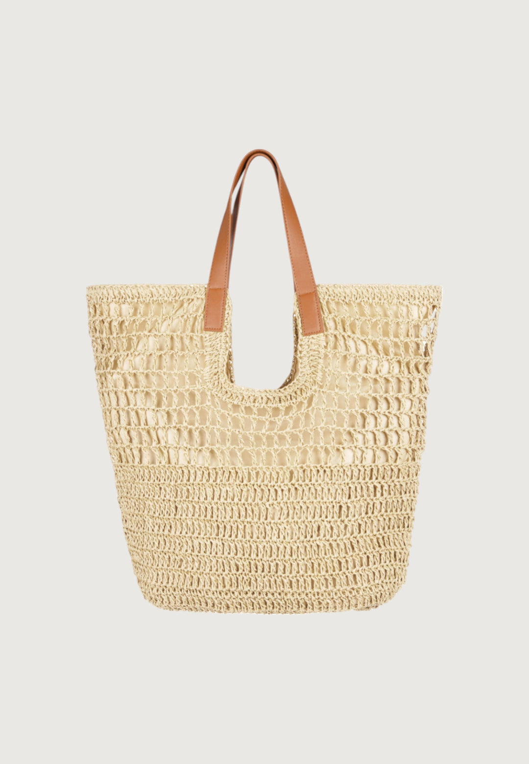 Große geflochtene Strandtasche Palm Beach