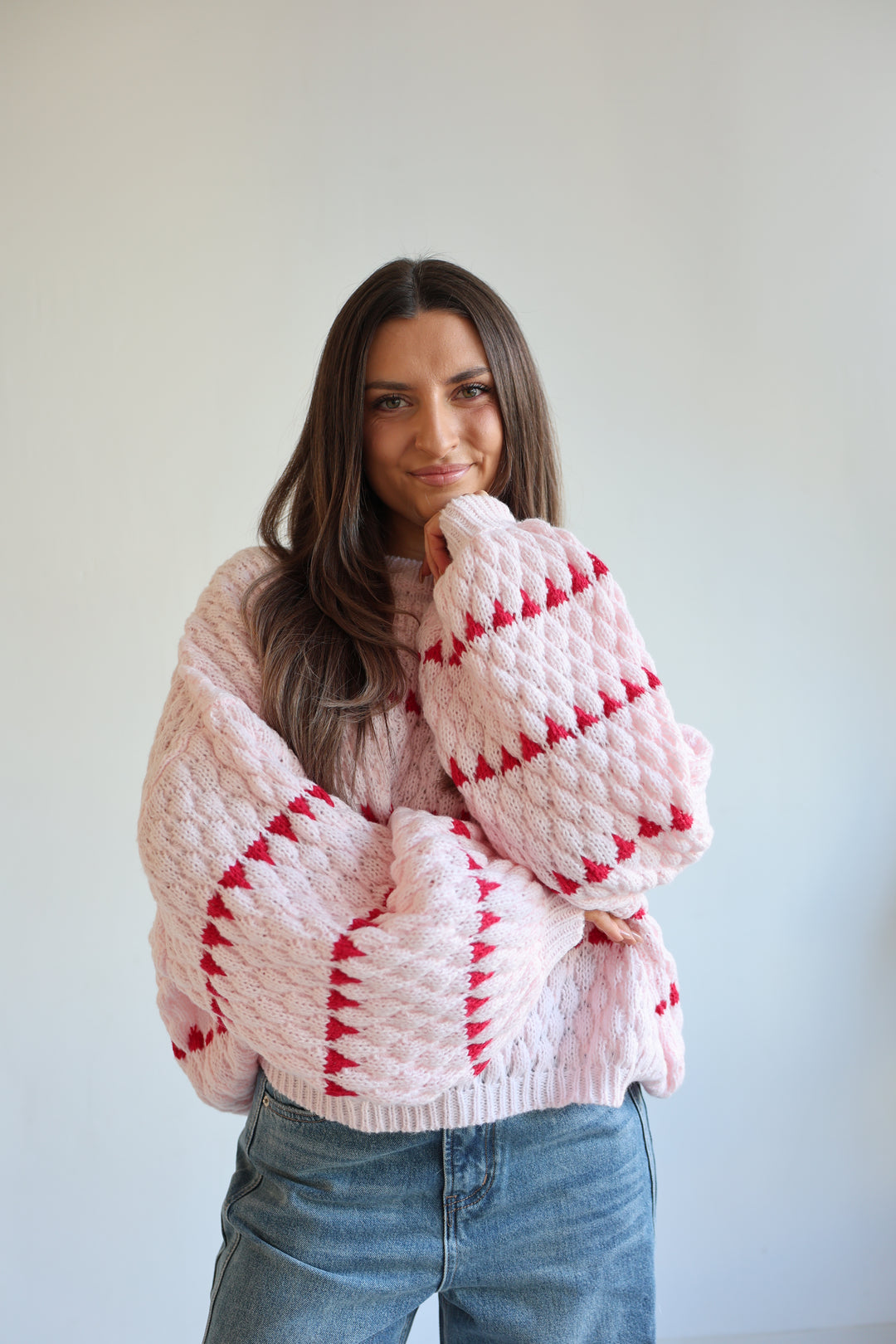 Bubble Knit Pullover