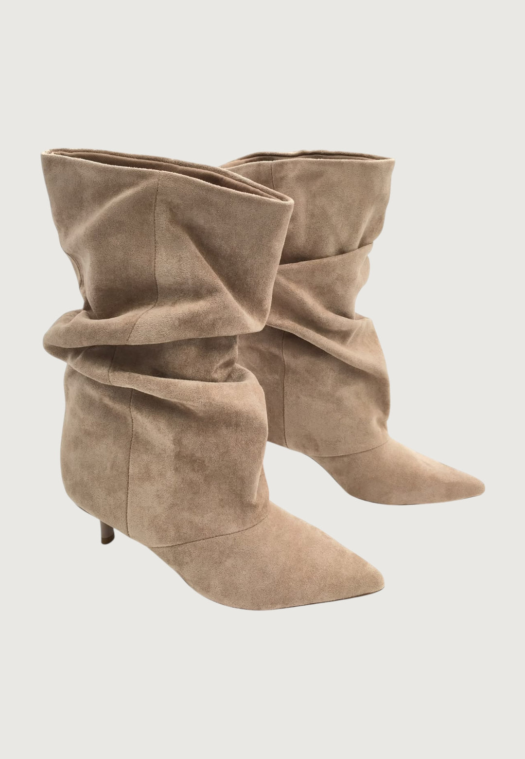 Slouch Heel Boots