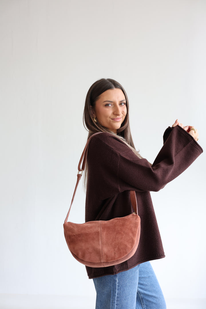 Wildledertasche Maple