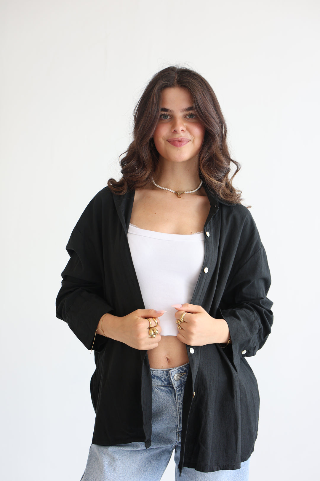 Classic Oversized Cotton Hemd