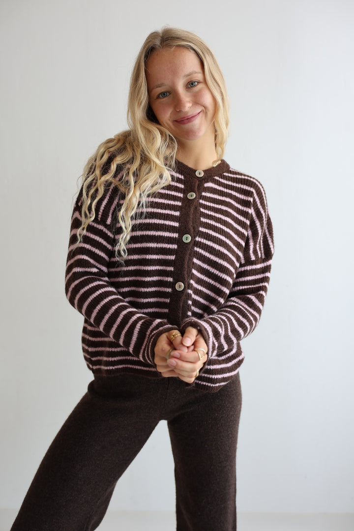 Gestreifter Cardigan Josephine