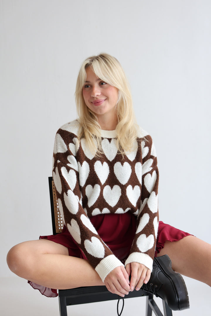 Pullover December Heart