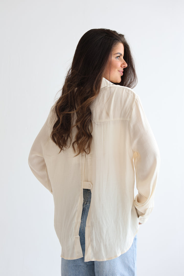 Oversize Viskose Bluse Luna