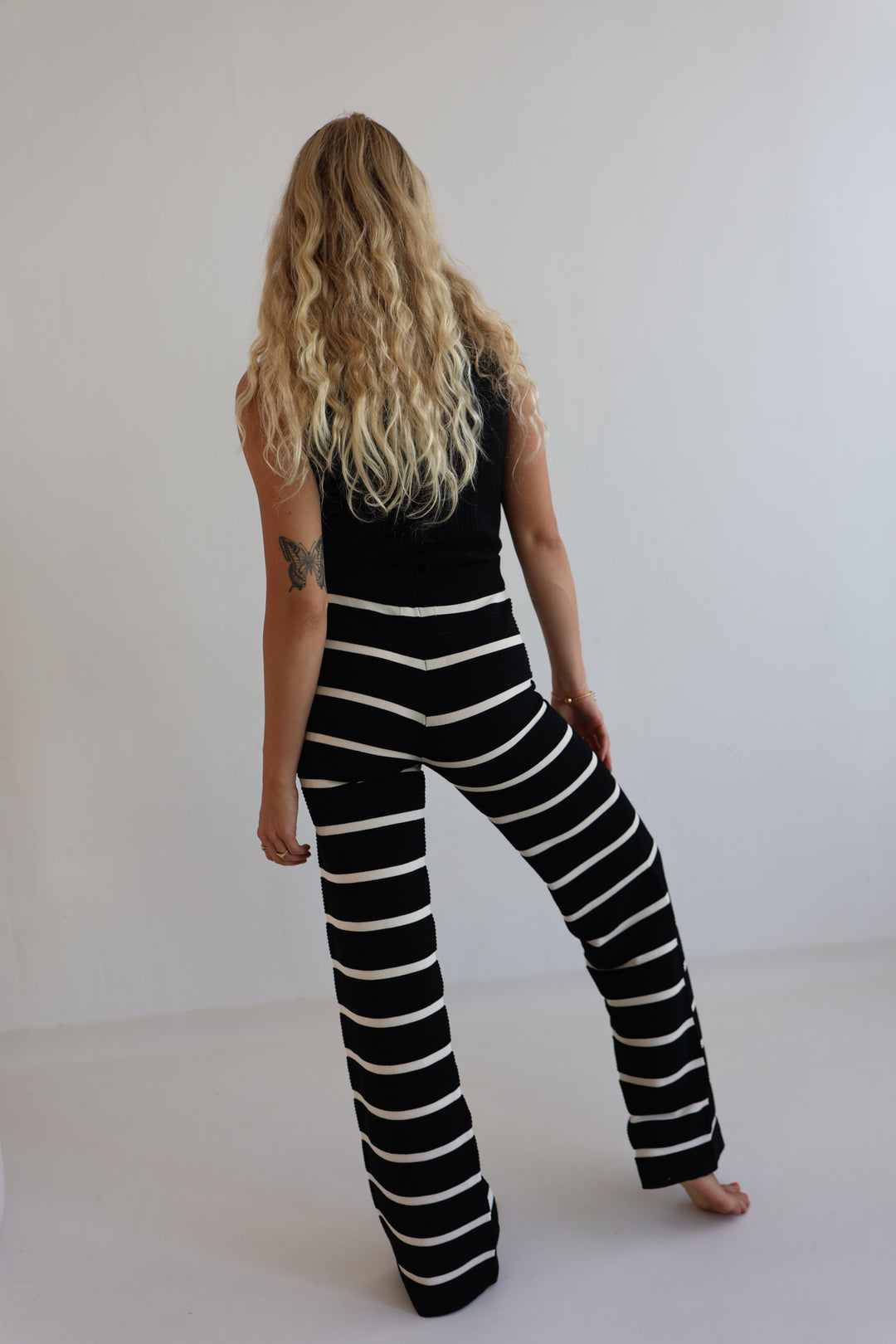Lange gestreifte Hose Sandy Stripes