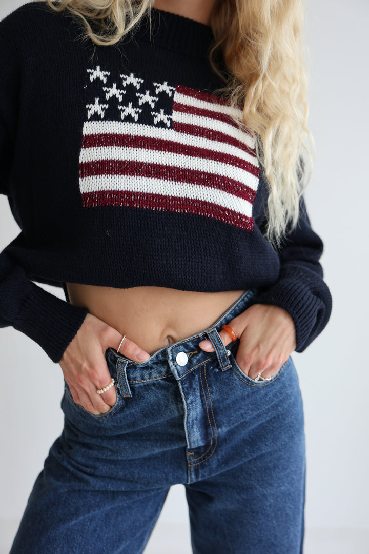 Strickpullover American Girl