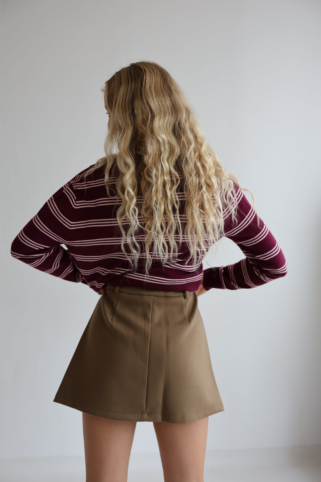 Kurzer Faltenrock Romina