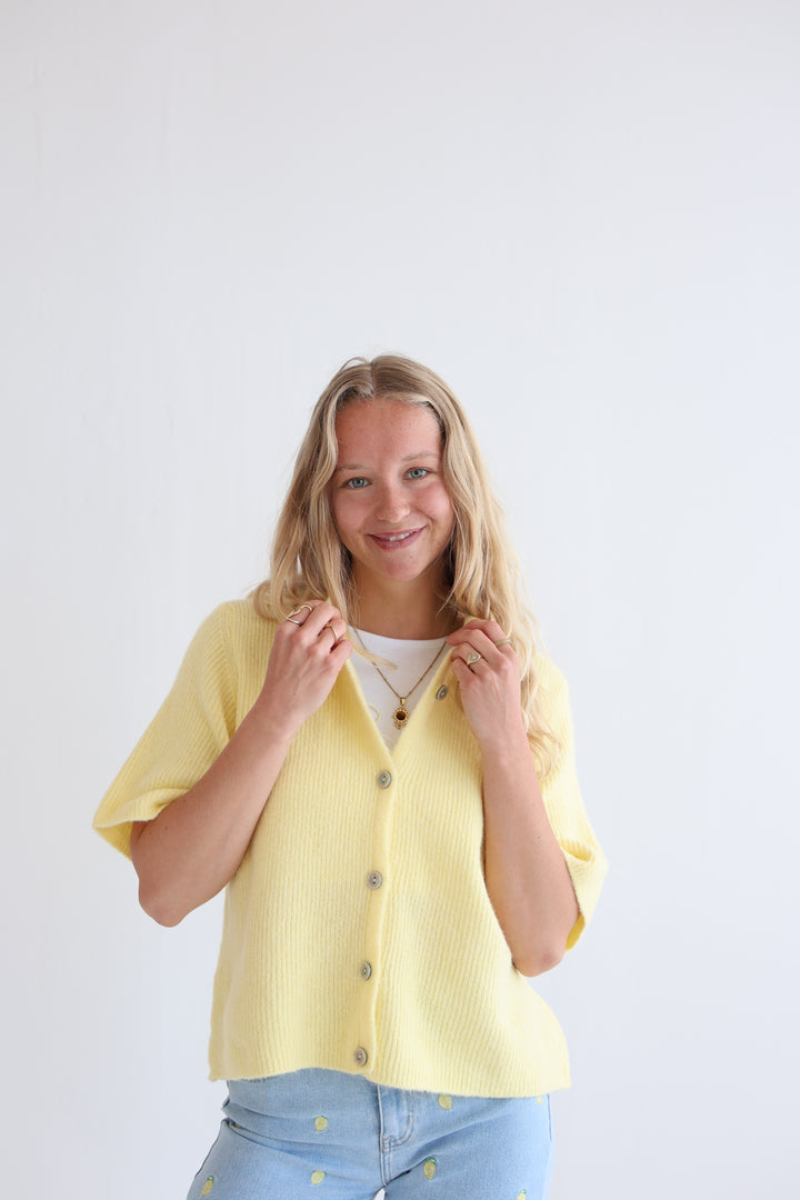 Kurzarm Cardigan Jolina