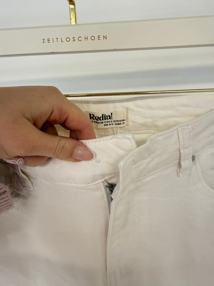 LOOSE FOT MOM JEANS NAYLA SOFT WHITE GR.M/38 (B-WARE)