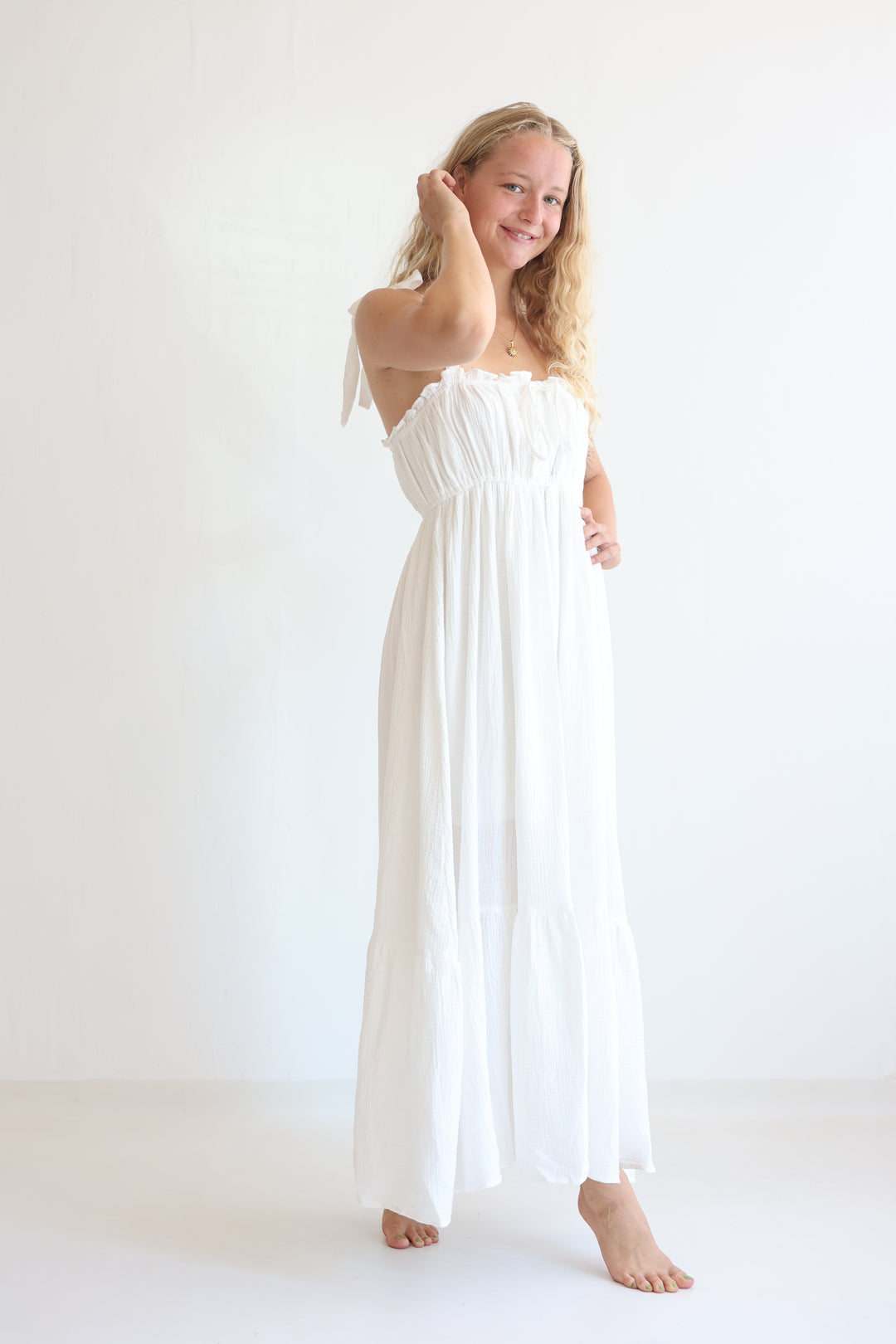 Pastel Musselin Summer Dress