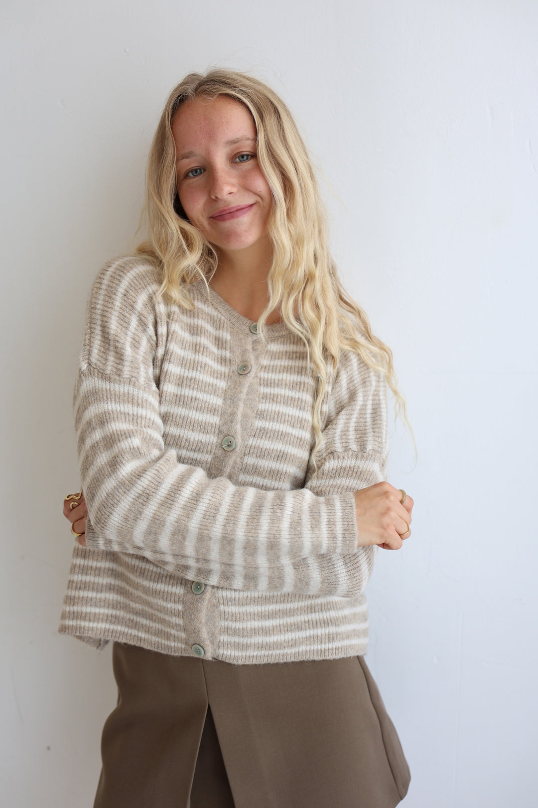 Gestreifter Cardigan Josephine