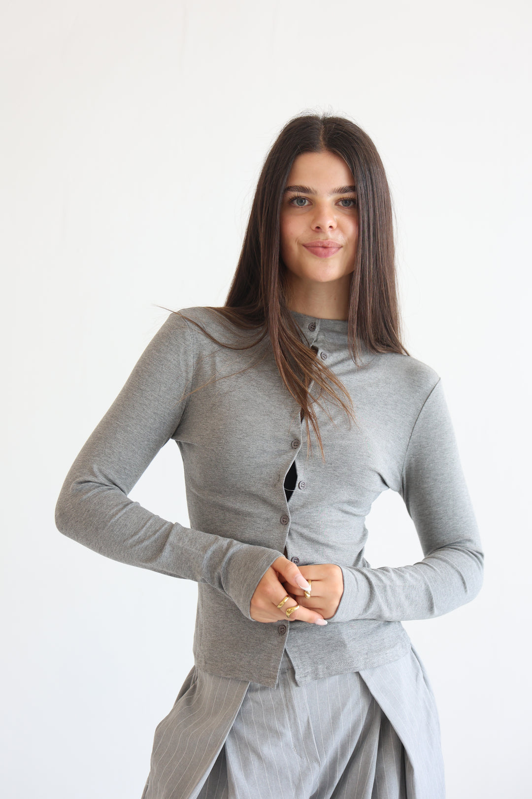 Cloud Button-Up Shirt