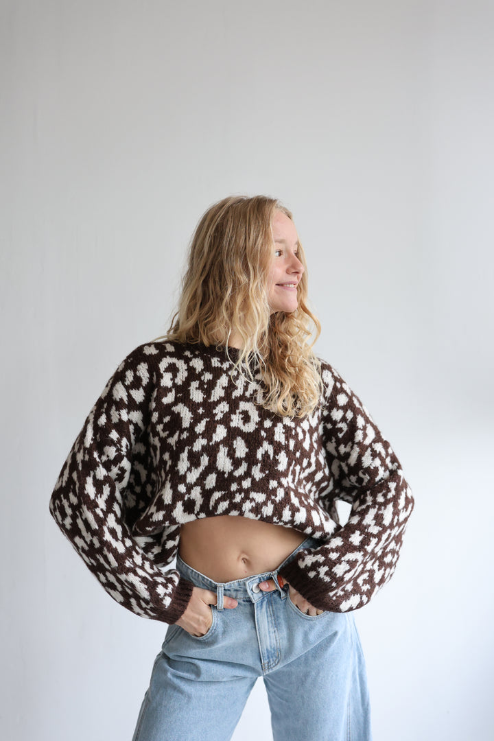 Soft Leopard Knit