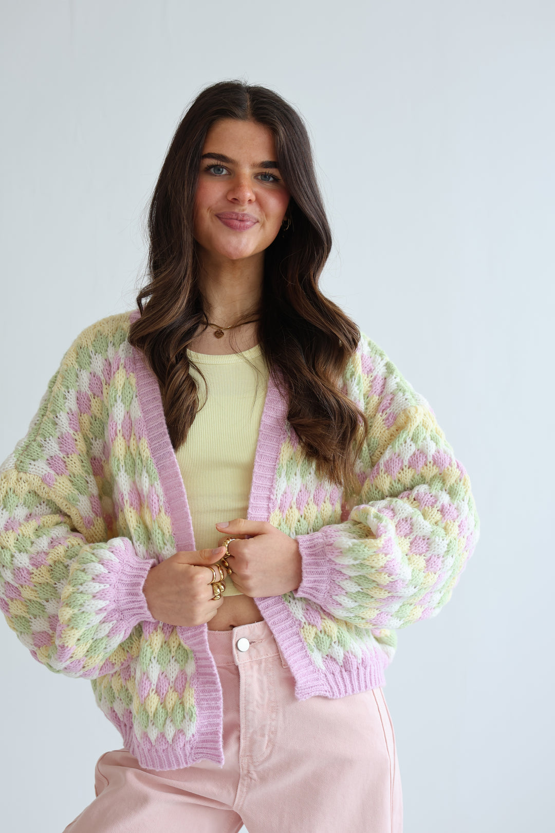 Sugar Pop Knit Cardigan