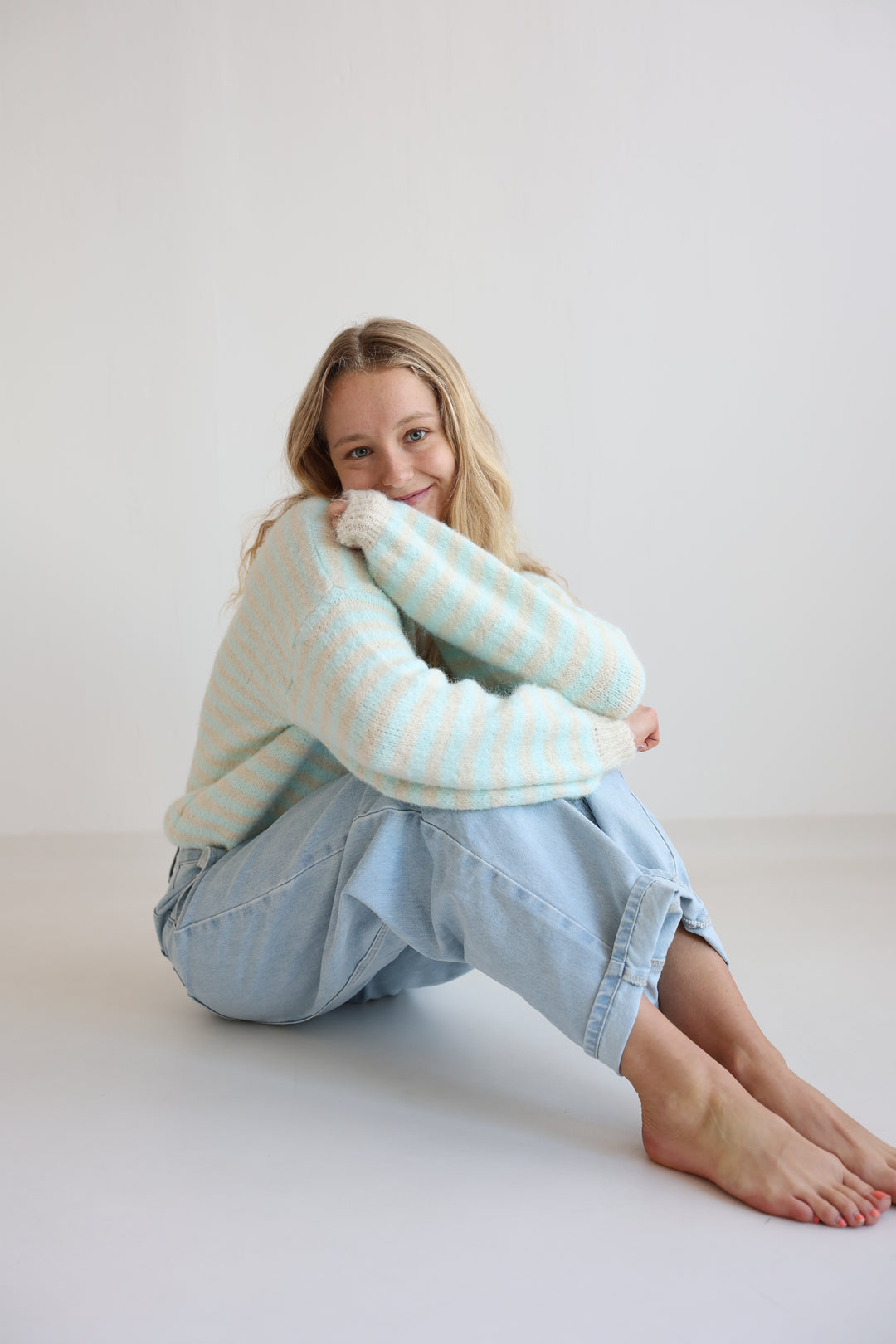 Gestreifter Cardigan Cosima